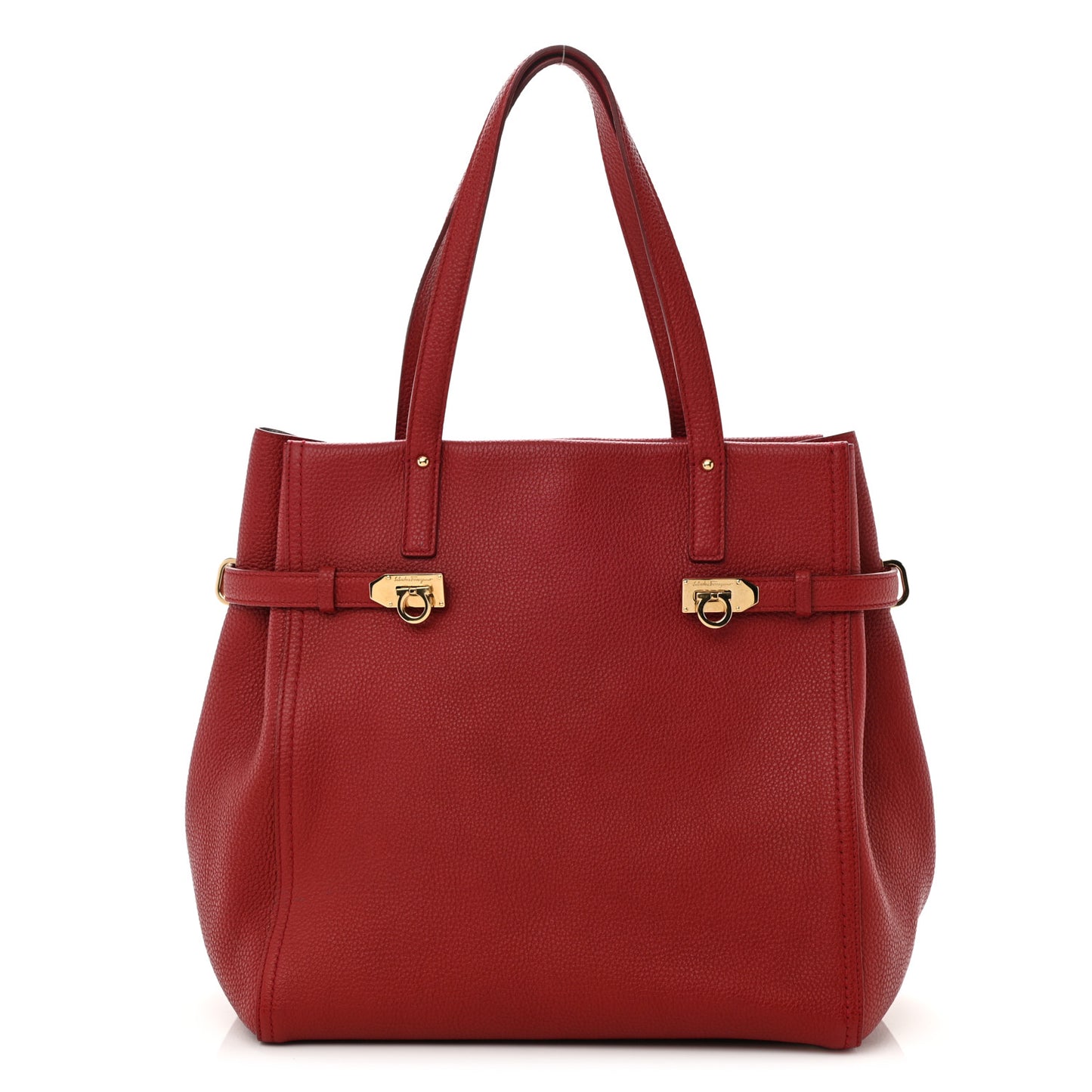 Calfskin Nencia Tote Rosso