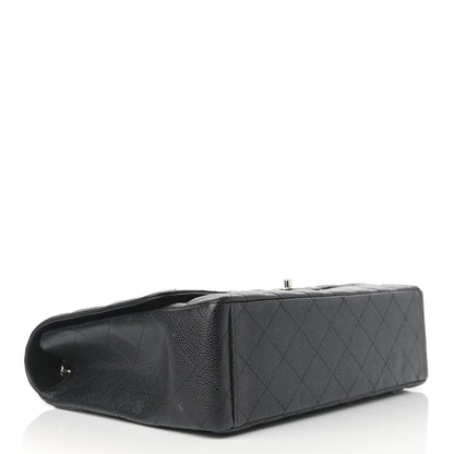 Chanel Caviar Quilted Maxi Single Flap Black 3 of 12