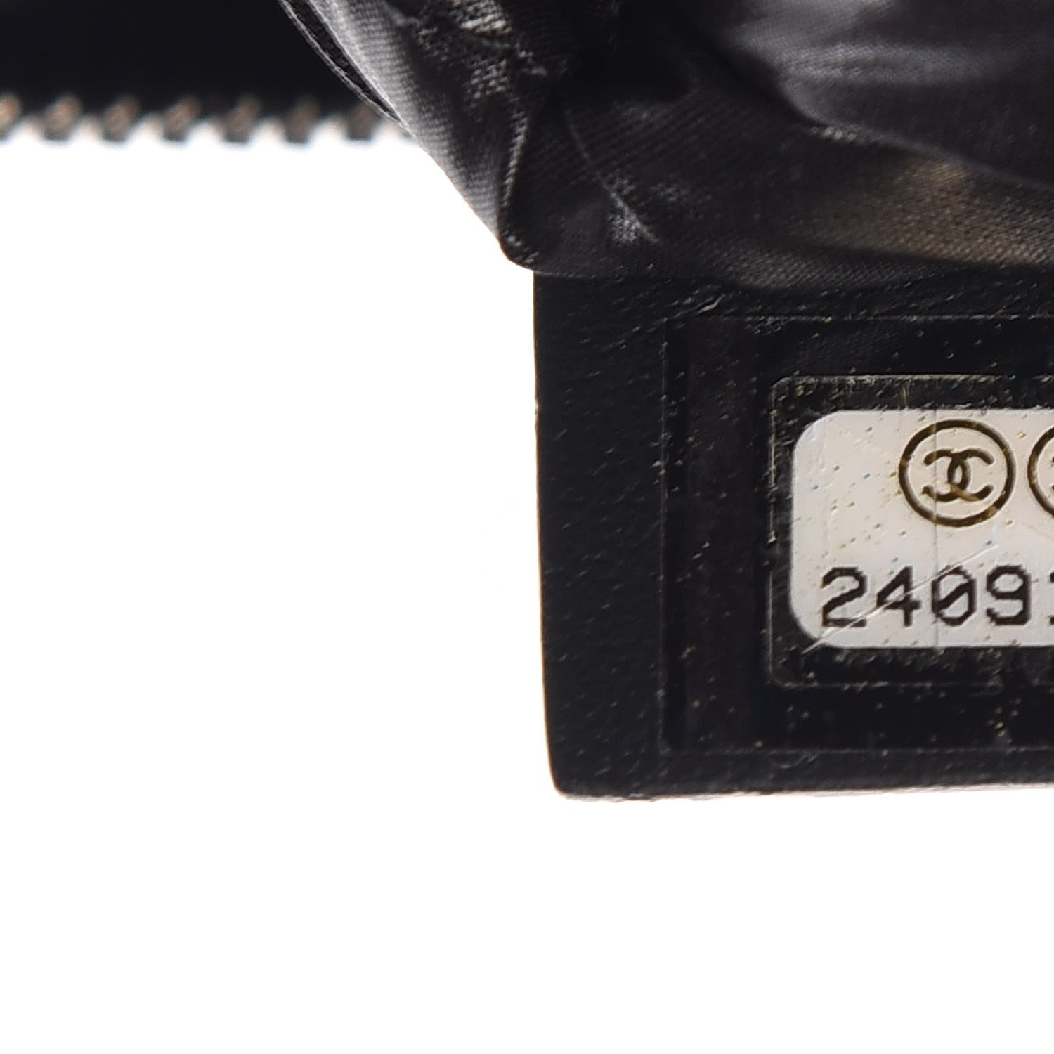Chanel Metallic Calfskin Keyboard Pouch Black 7 of 10