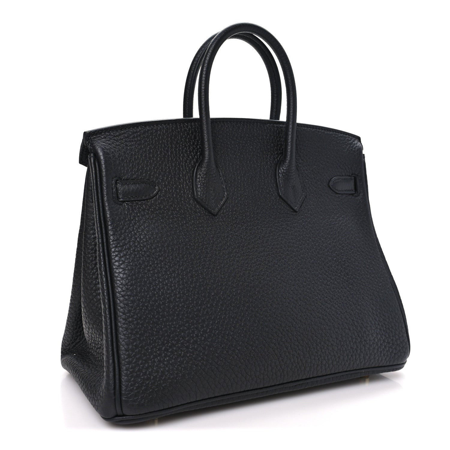 Hermes Togo Birkin 25 Black Black 2 of 10