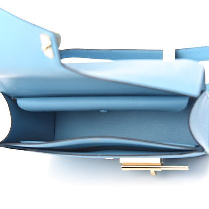 Hermes Epsom Verrou 21 Bleu Du Nord 5 of 12