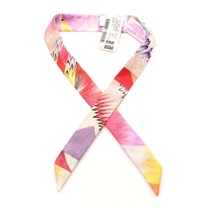Hermes Silk Marble Doll Twilly Rose Multicolor 1 of 3