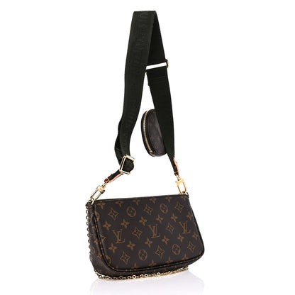 Louis Vuitton Monogram Multi Pochette Accessories Kaki 3 of 12
