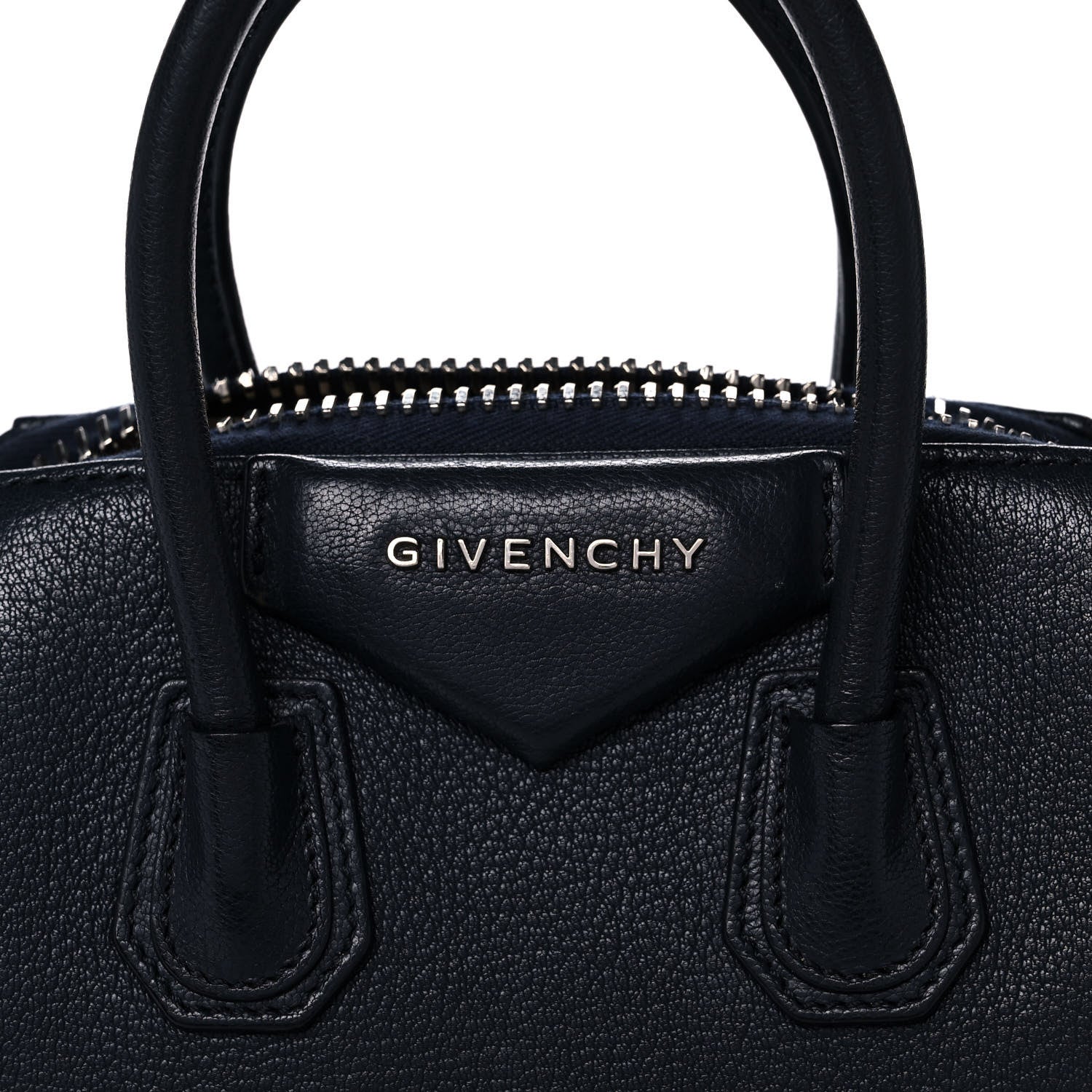 Givenchy Sugar Goatskin Mini Antigona Navy 8 of 21