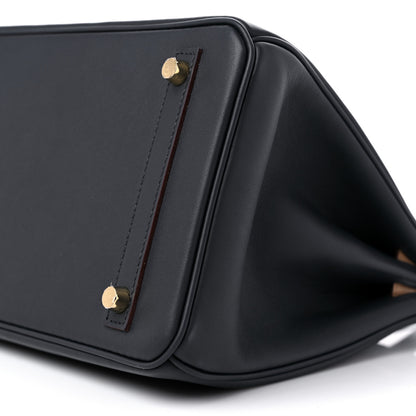 Hermes Swift Colormatic Birkin 30 Caban Black Chai Gold Etoupe 9 of 10