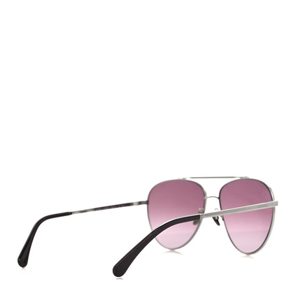 Chanel Metal Aviator Sunglasses 4279-B Silver 4 of 7