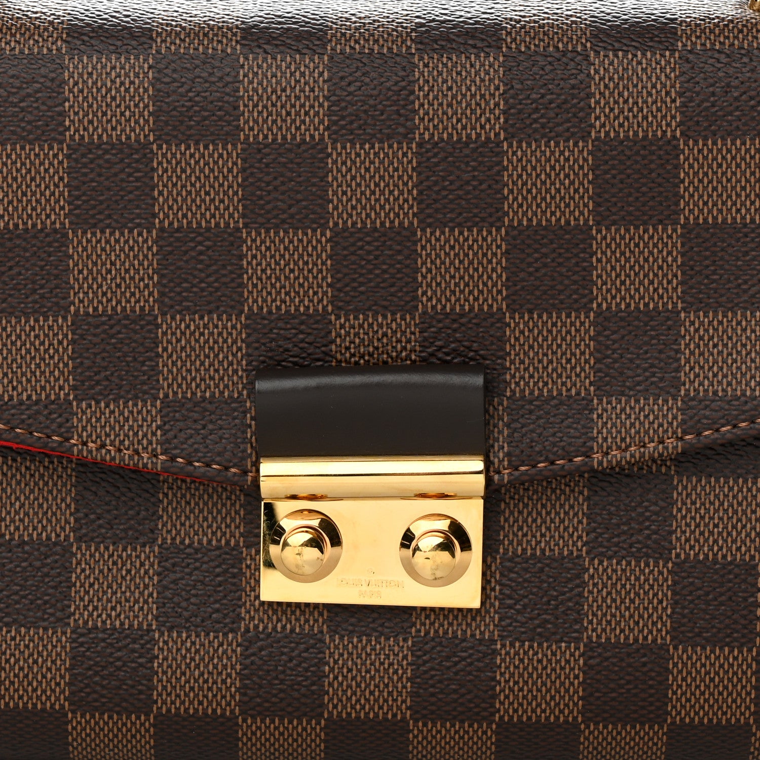 Louis Vuitton Damier Ebene Croisette 8 of 10