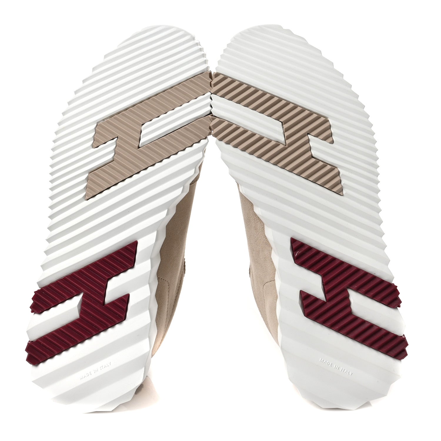 Hermes Goatskin Suede Goatskin Bouncing Sneakers 36 White Gomme 5 of 8