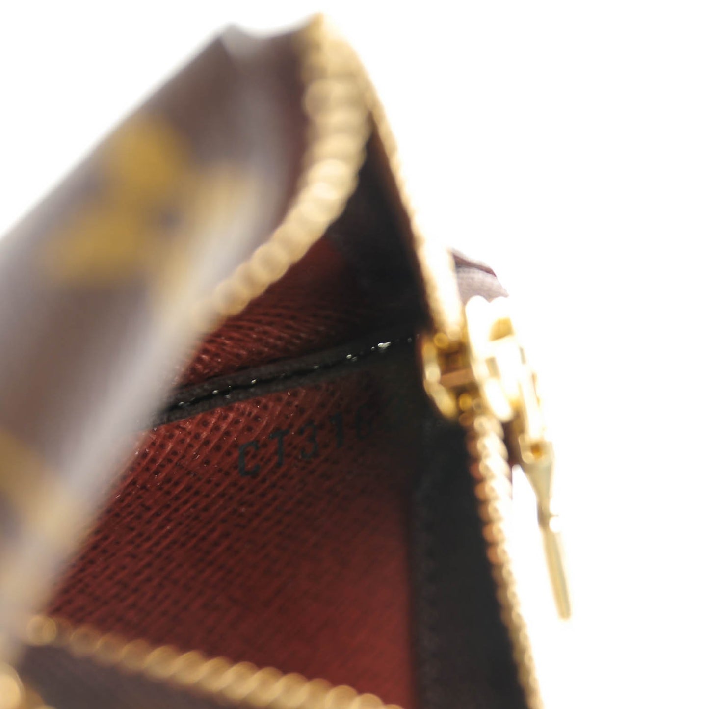 Monogram Key Pouch