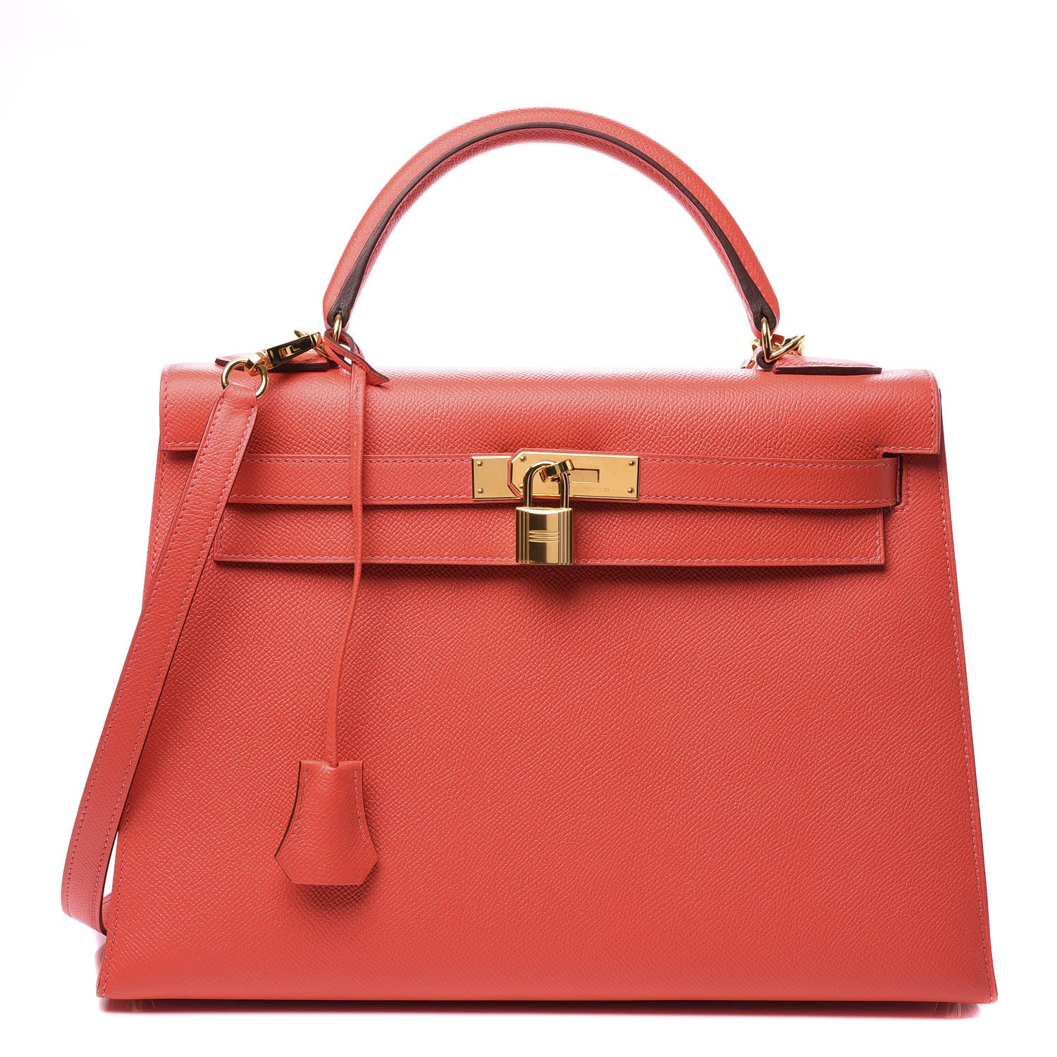 Hermes Epsom Kelly Sellier 32 Rose Jaipur 1 of 16