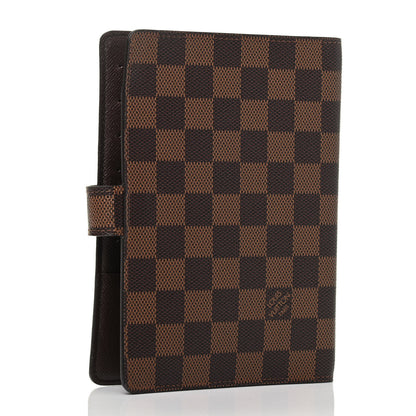 Louis Vuitton Damier Ebene Medium Ring Agenda Cover 3 of 7
