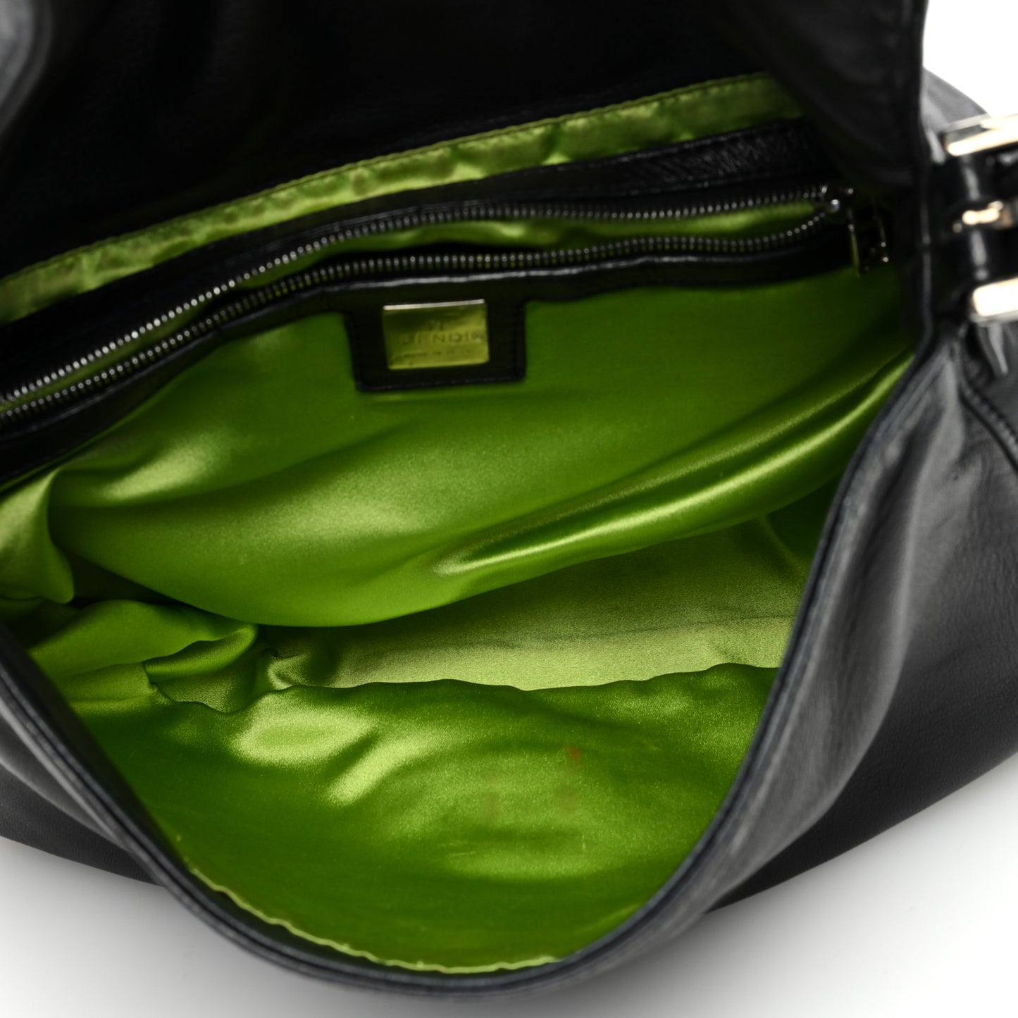 Calfskin Big Forever Mama Baguette Black