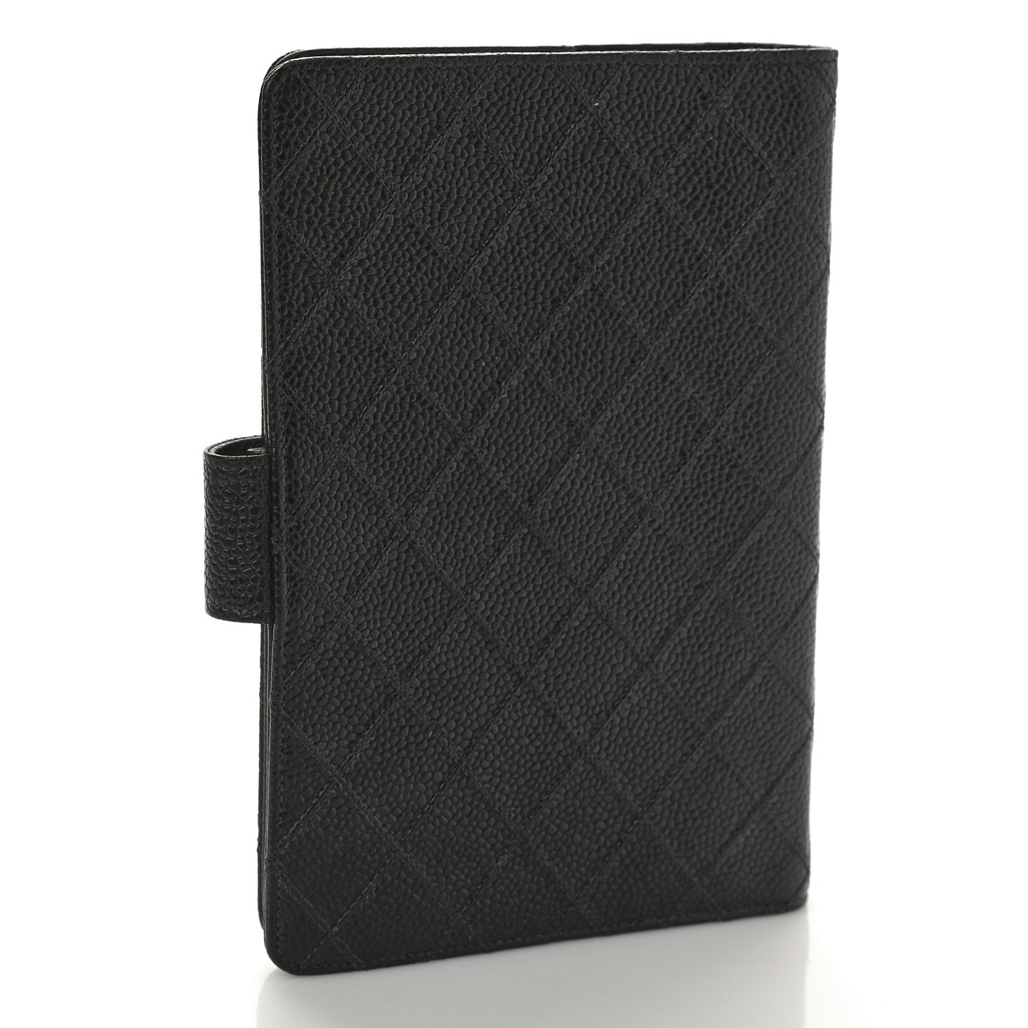 Caviar Diamond Embossed Agenda Cover Black