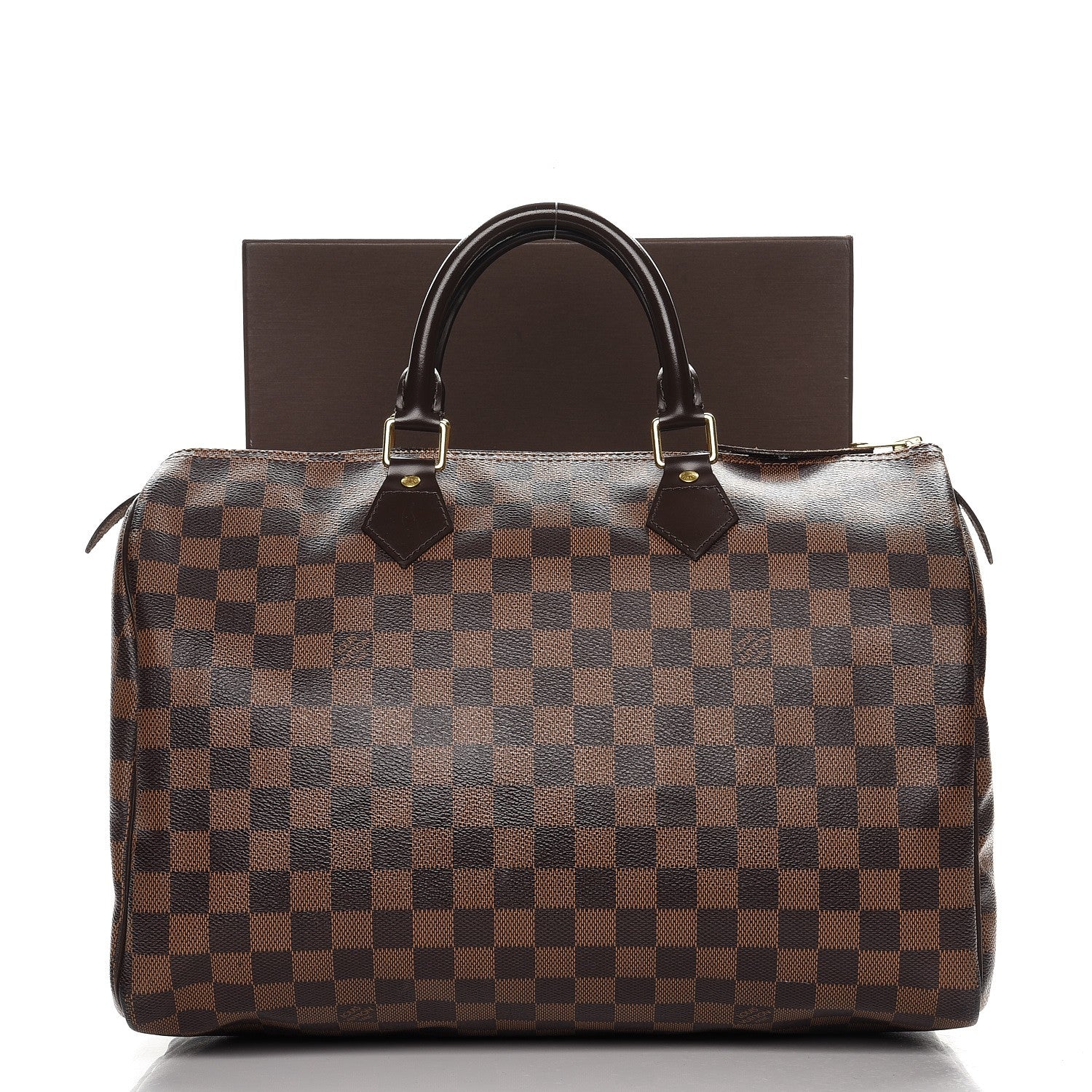 Louis Vuitton Damier Ebene Speedy 35 13 of 13