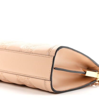 Gucci Calfskin GG Matelasse Small Slim Chain Shoulder Bag Naturale 10 of 10