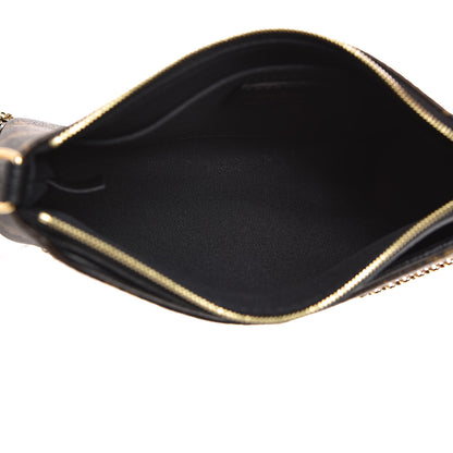 Louis Vuitton Monogram Pallas Clutch Black 5 of 9