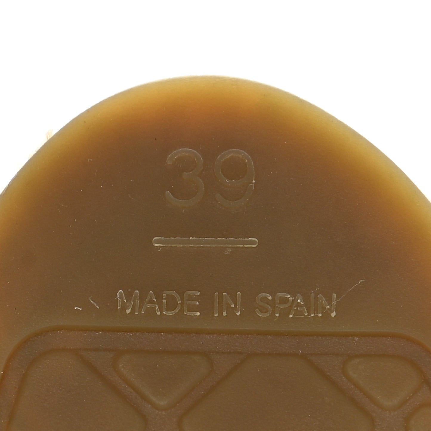 Lambskin CC Espadrilles 39 Black