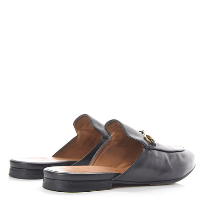 Gucci Calfskin Womens Princetown Slippers 38.5 Black 4 of 13