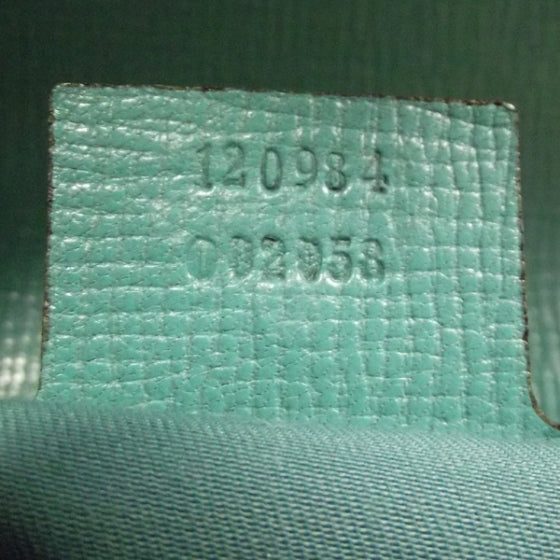 Gucci Leather Horsebit Flap Blue 9 of 10