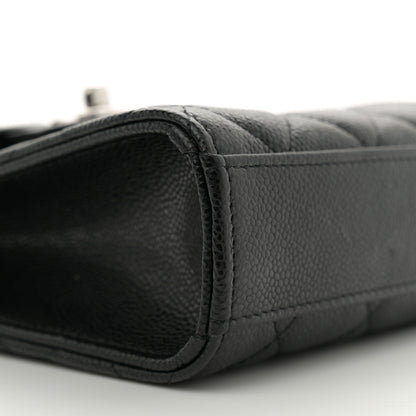 Chanel Caviar Quilted Classic Phone Holder Black 9 of 11