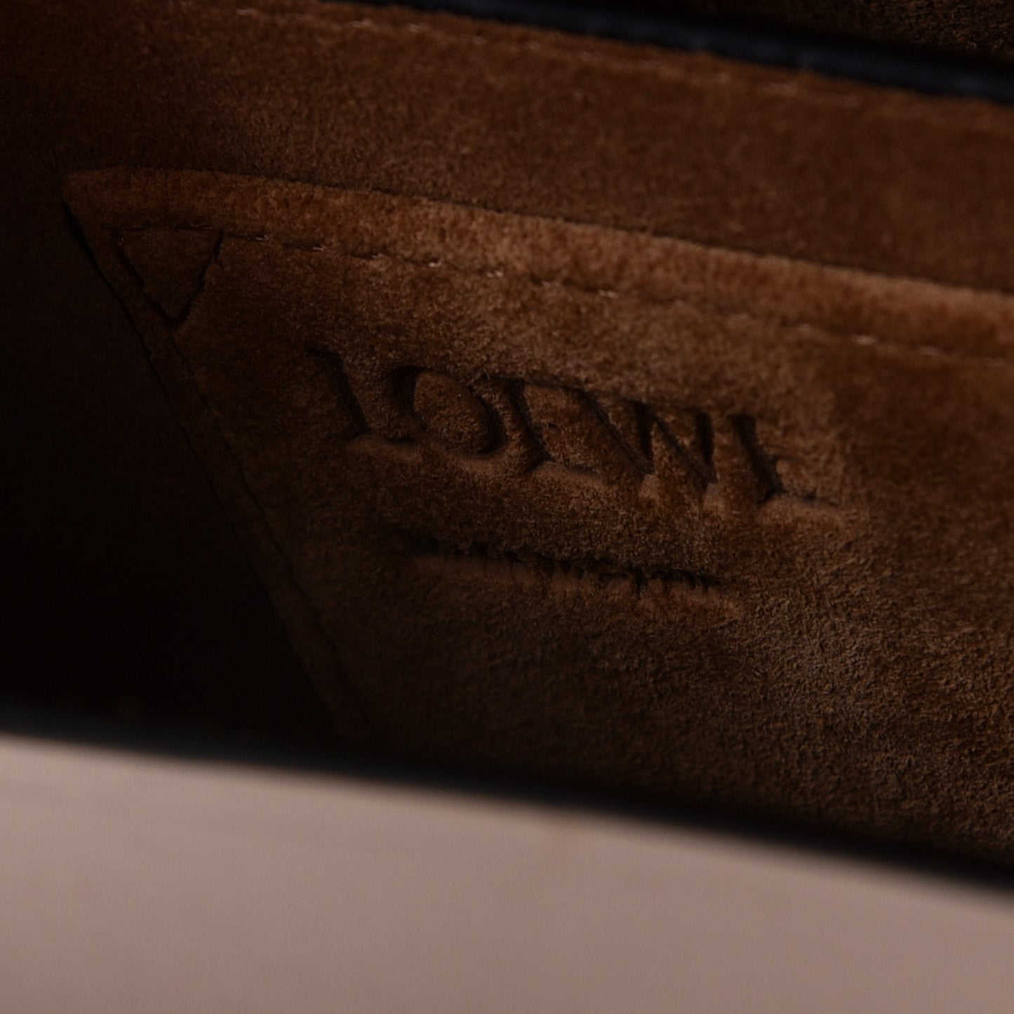 Grained Calfskin Small Gate Crossbody Bag Caramel
