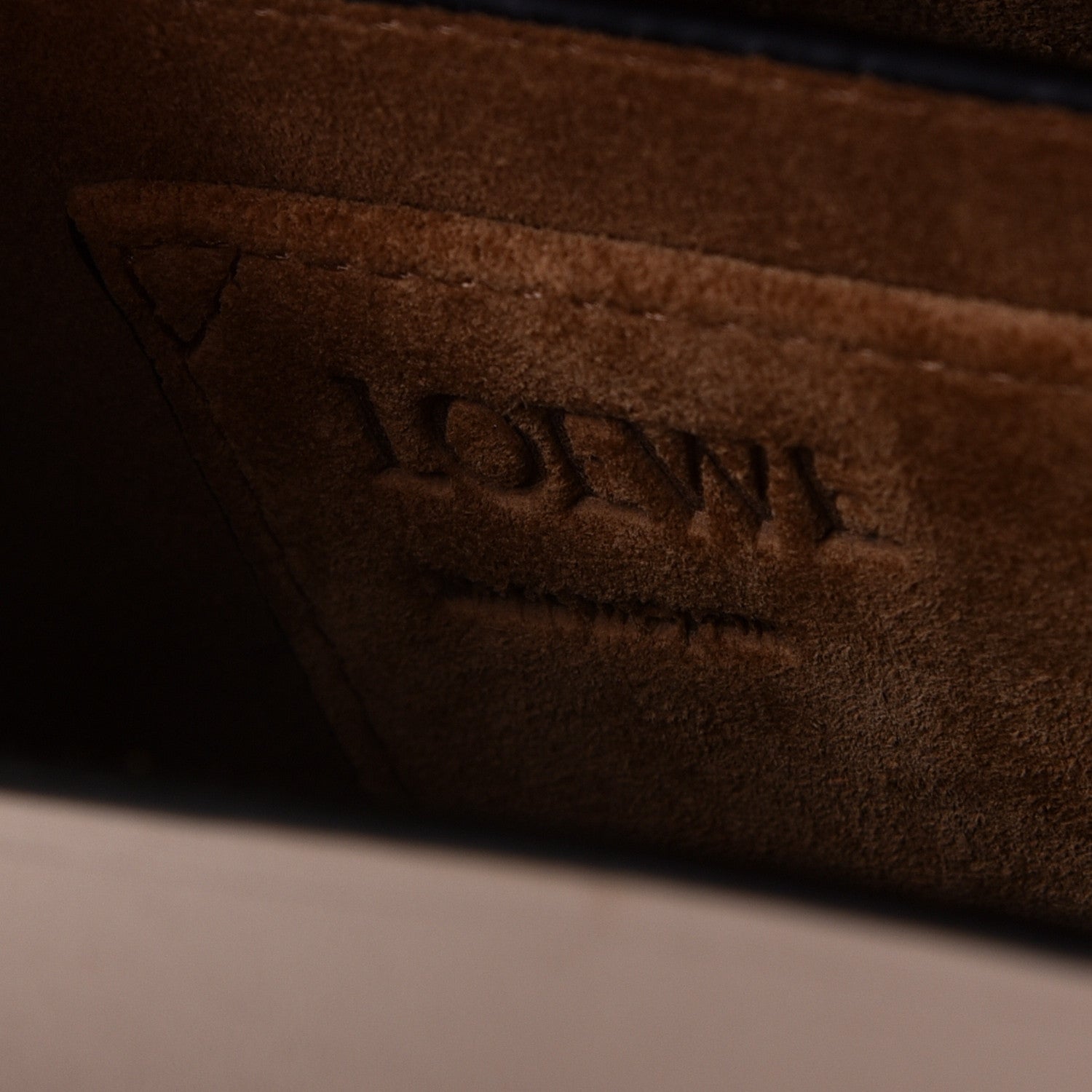 Loewe Grained Calfskin Small Gate Crossbody Bag Caramel 8 of 9