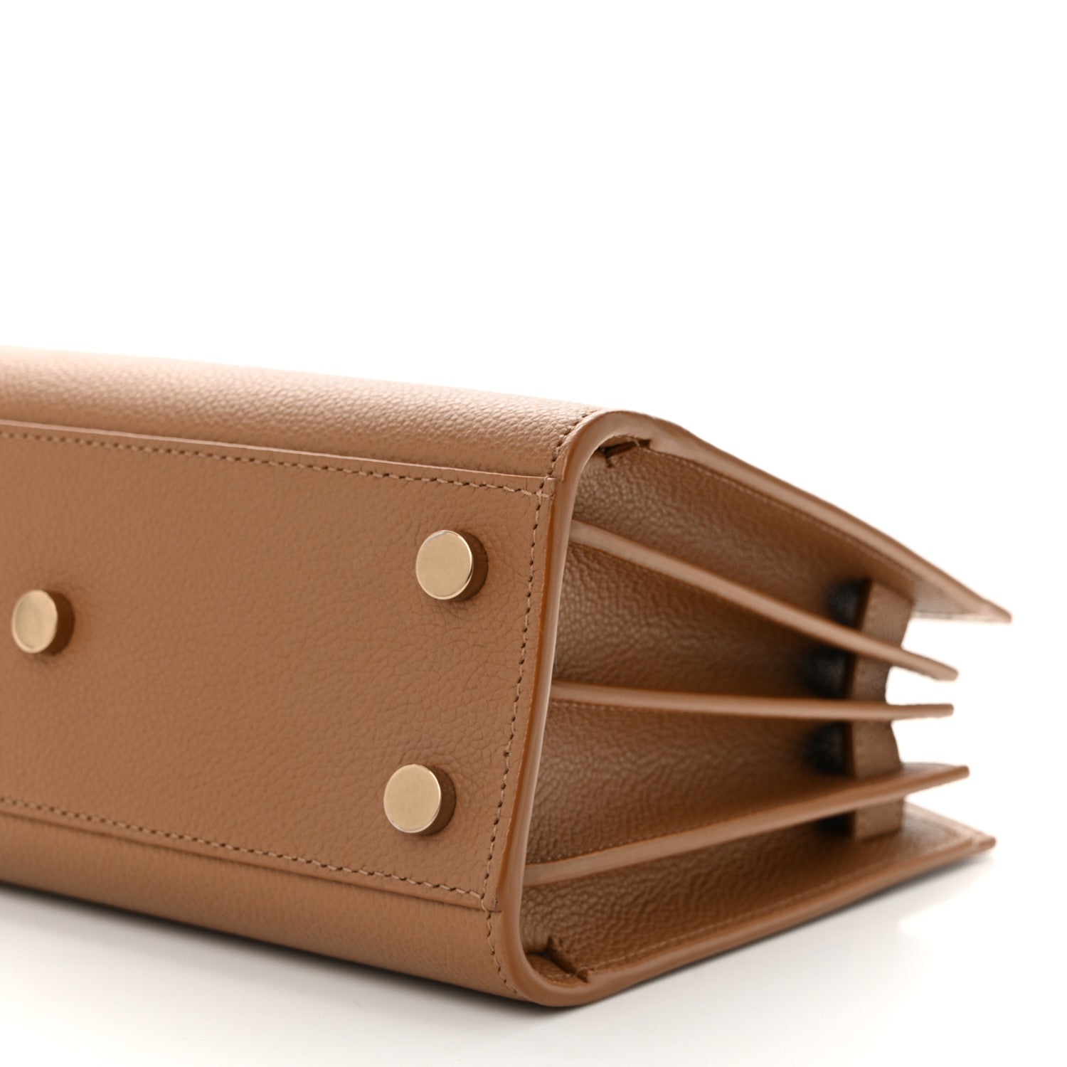 Saint Laurent Grained Calfskin Nano Sac De Jour Cinnamon 10 of 10