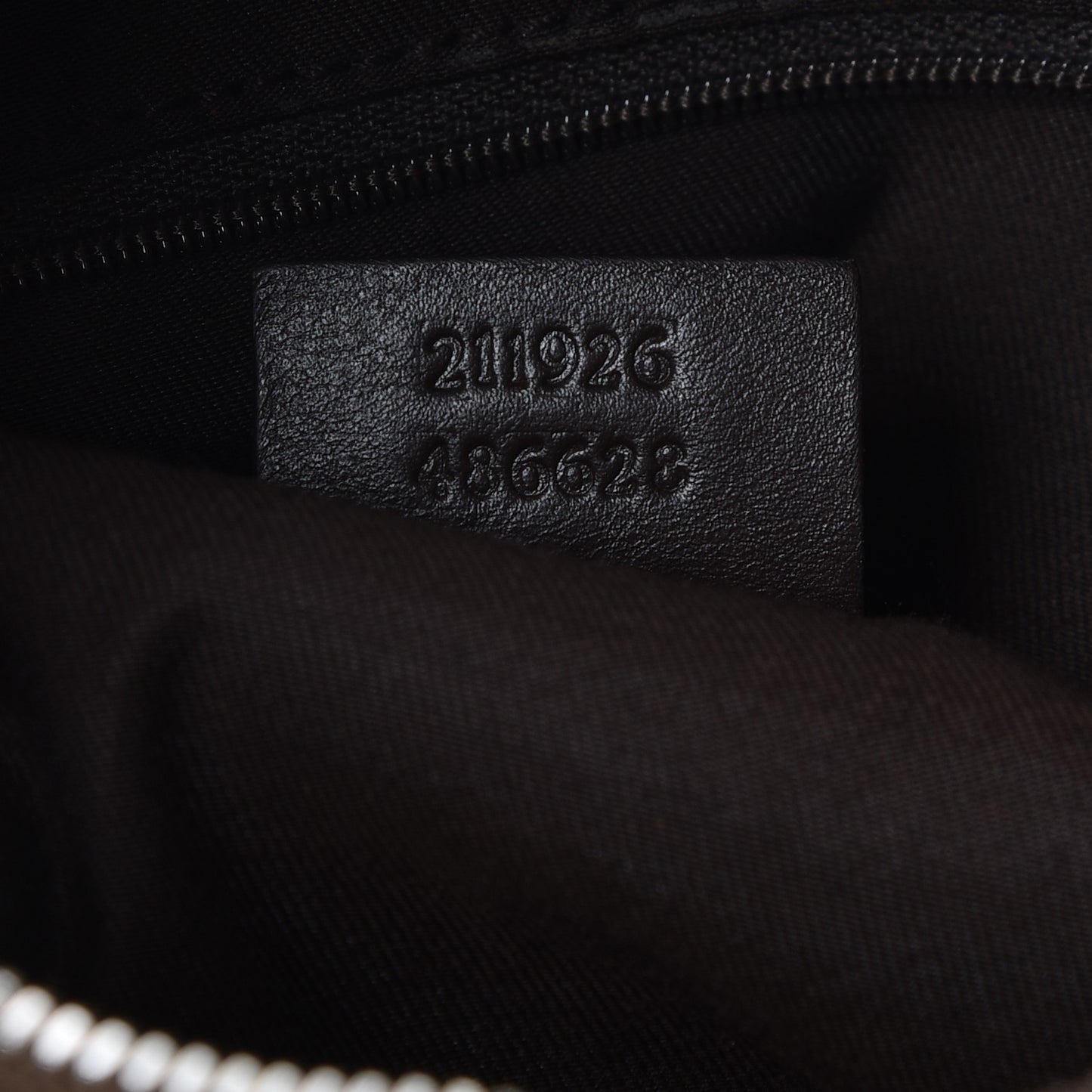 Crystal Monogram Web Hobo