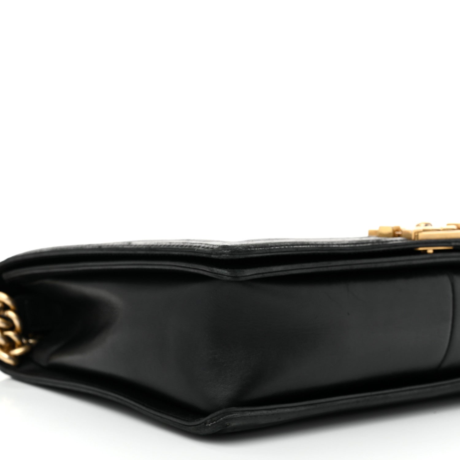 Chanel Lambskin Quilted Large Boy Flap Black 9 of 12