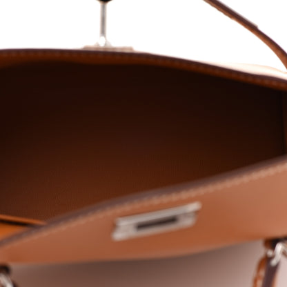 Hermes Veau Butler Mini Kelly Sellier 20 Natural Sable 5 of 10