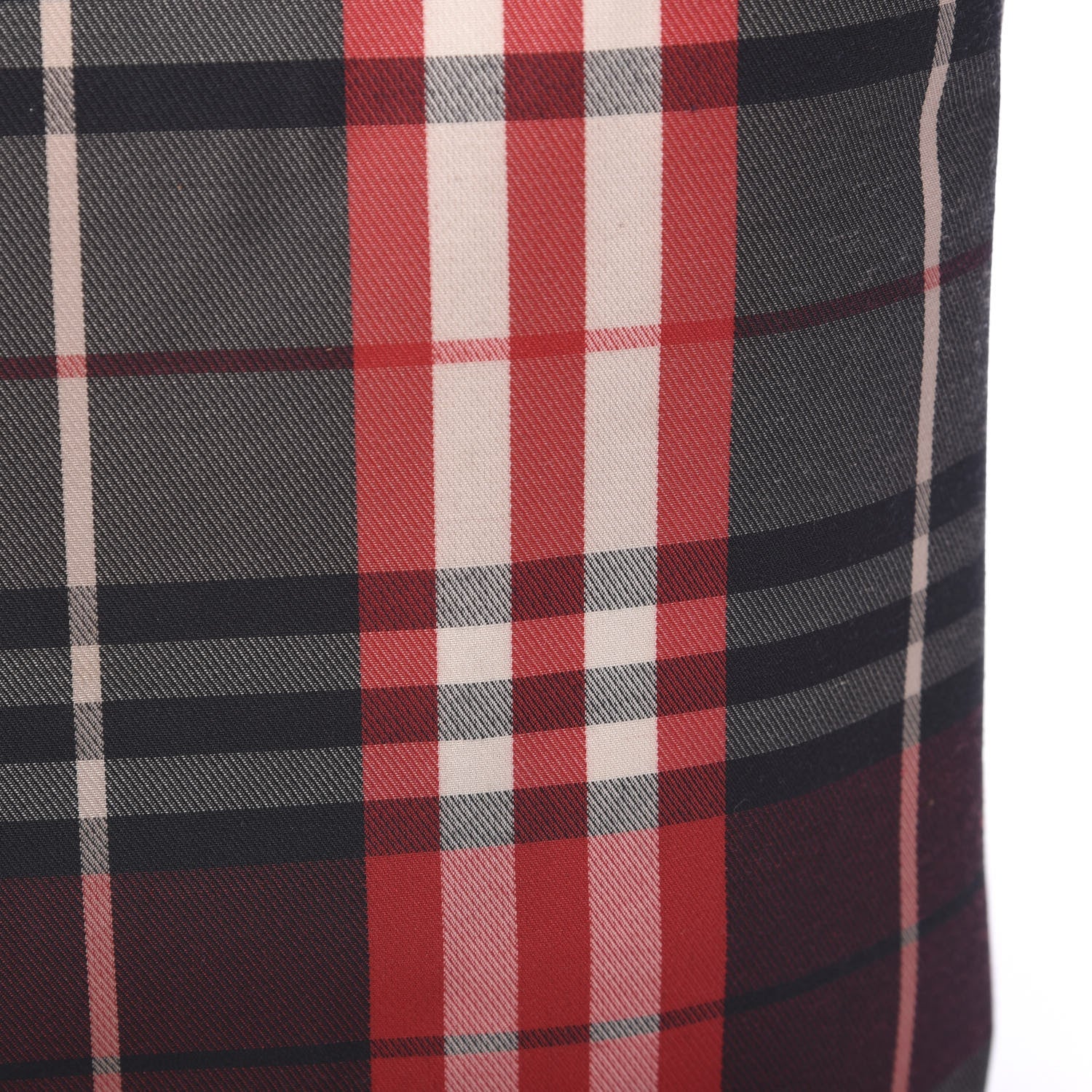 Burberry Canvas Check Tote Red 13 of 15