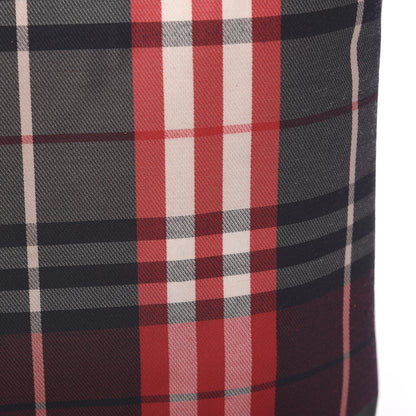 Burberry Canvas Check Tote Red 13 of 15