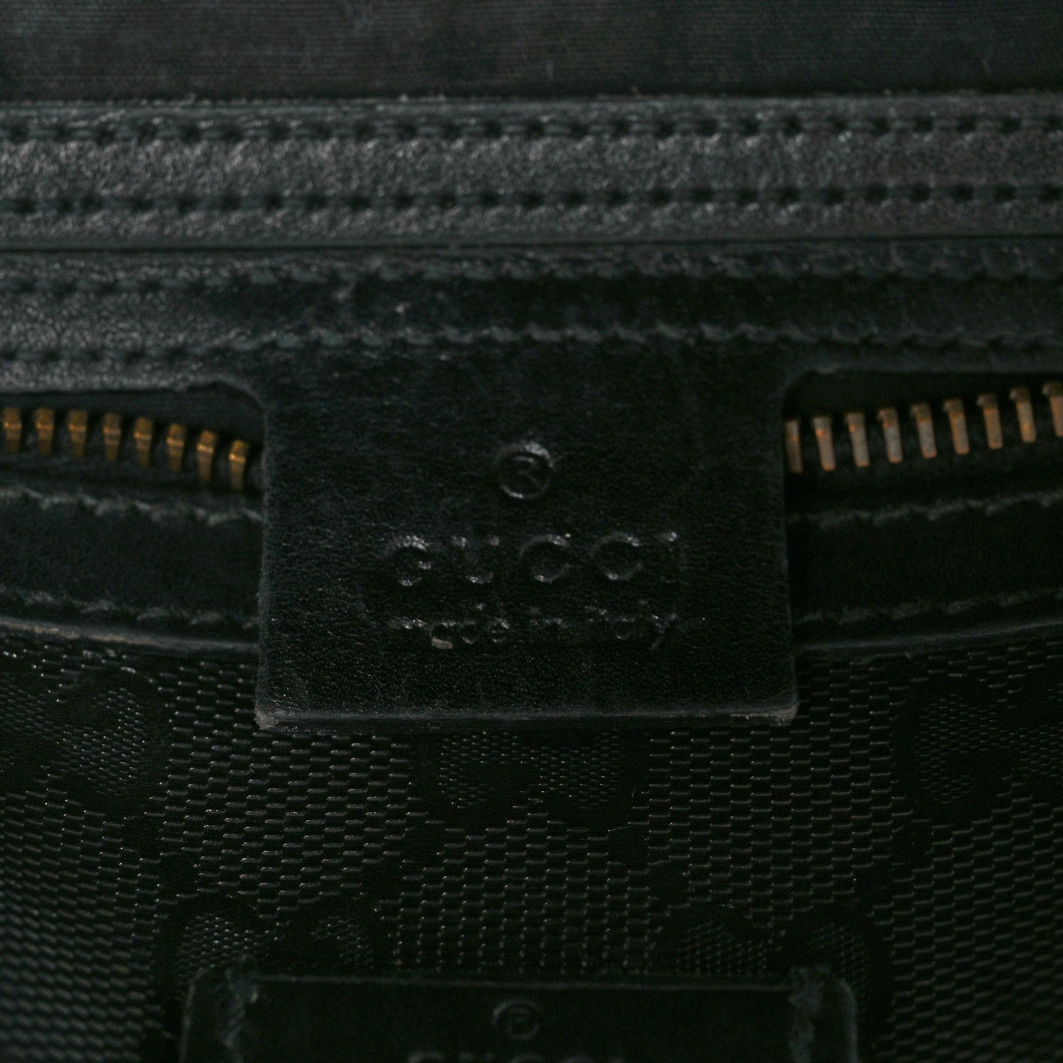 Gucci Imprime Monogram Belt Bag Black 6 of 10