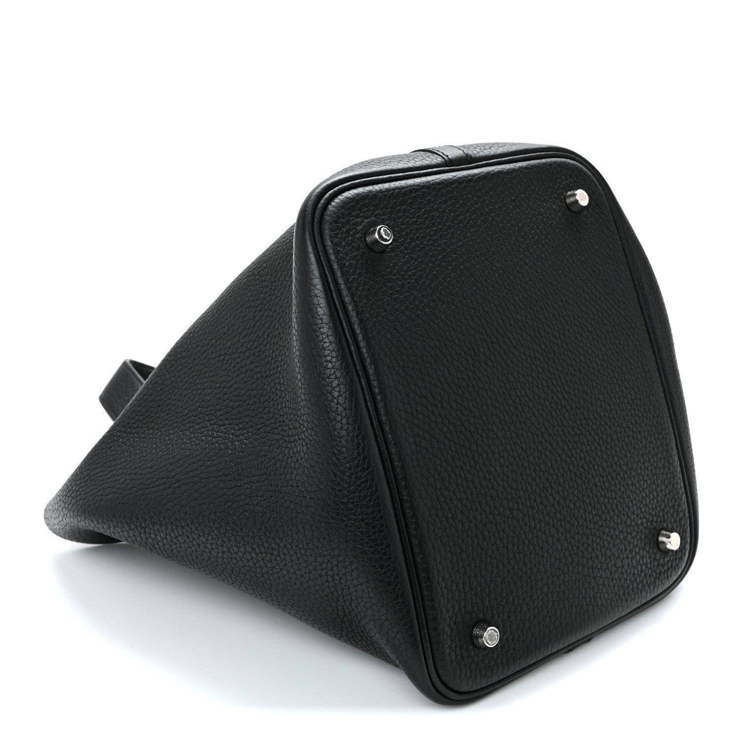 Hermes Taurillon Clemence Picotin Lock 22 MM Black 4 of 10