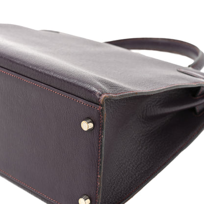 Hermes Chevre Mangalore Kelly Sellier 35 Raisin 20 of 35