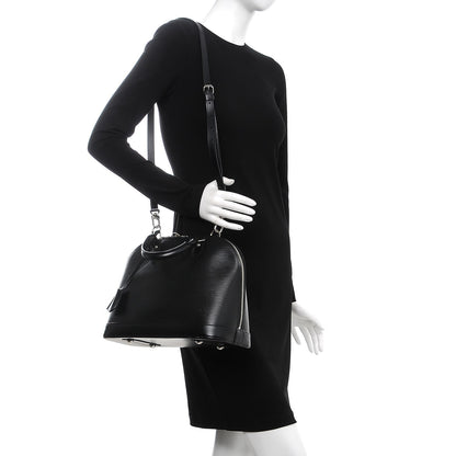 Louis Vuitton Epi Alma PM Black 2 of 8