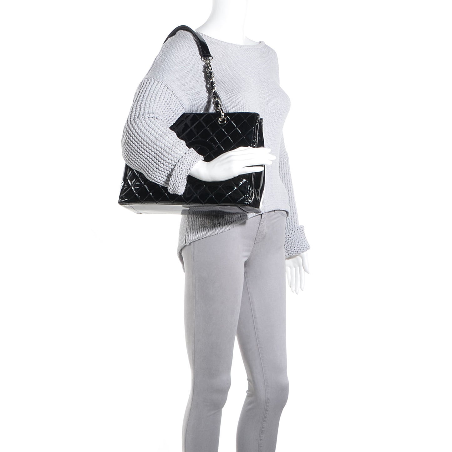 Patent Grand Shopping Tote GST Black