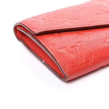 Louis Vuitton Empreinte Curieuse Wallet Cherry 7 of 9