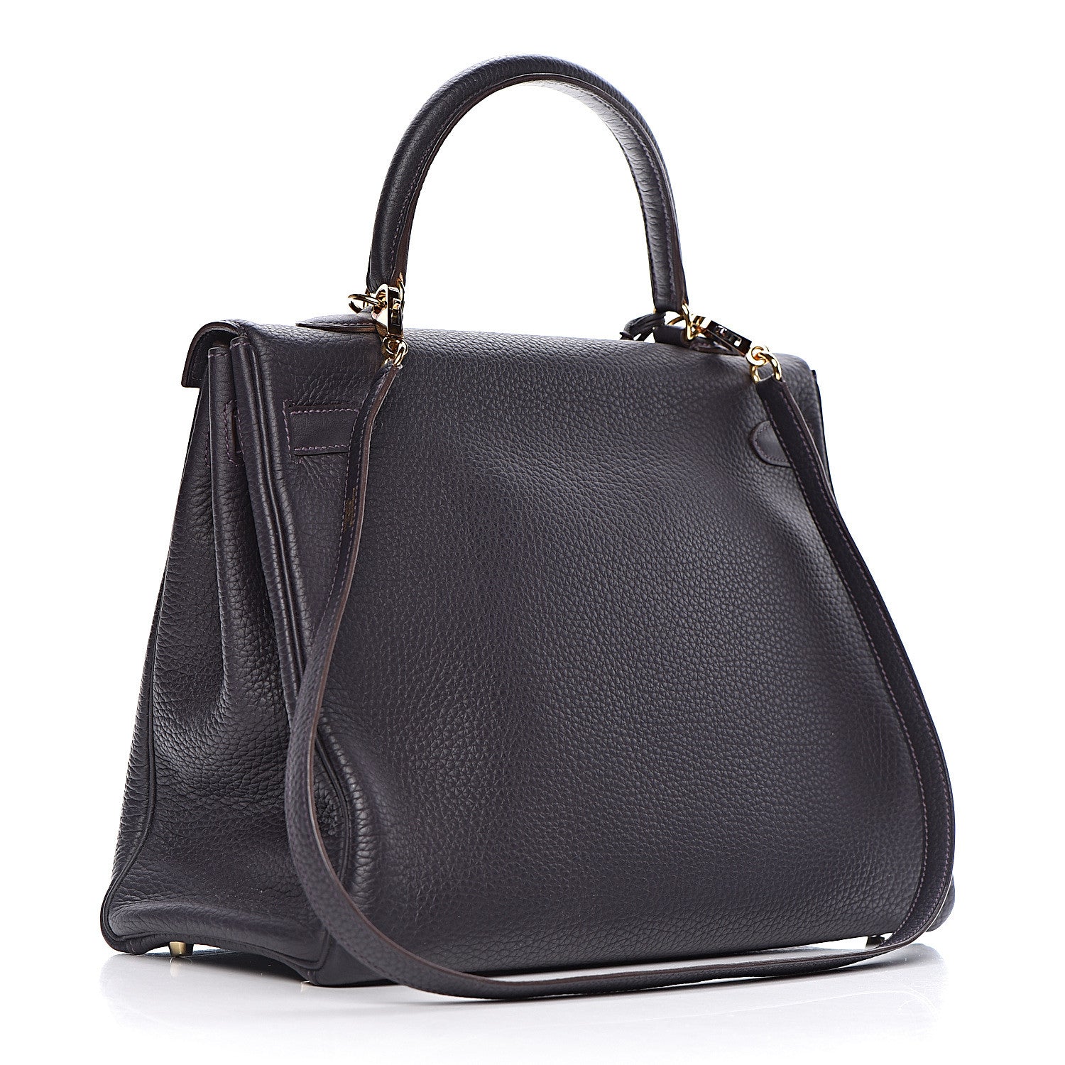 Hermes Taurillon Clemence Kelly Retourne 35 Raisin 4 of 46