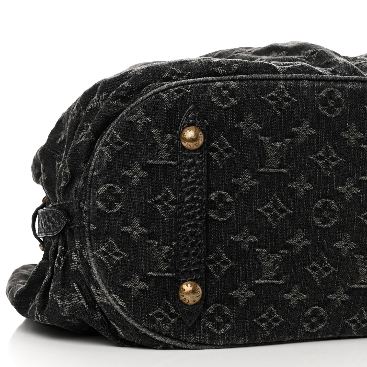 Louis Vuitton Denim Mahina XL Black 10 of 12
