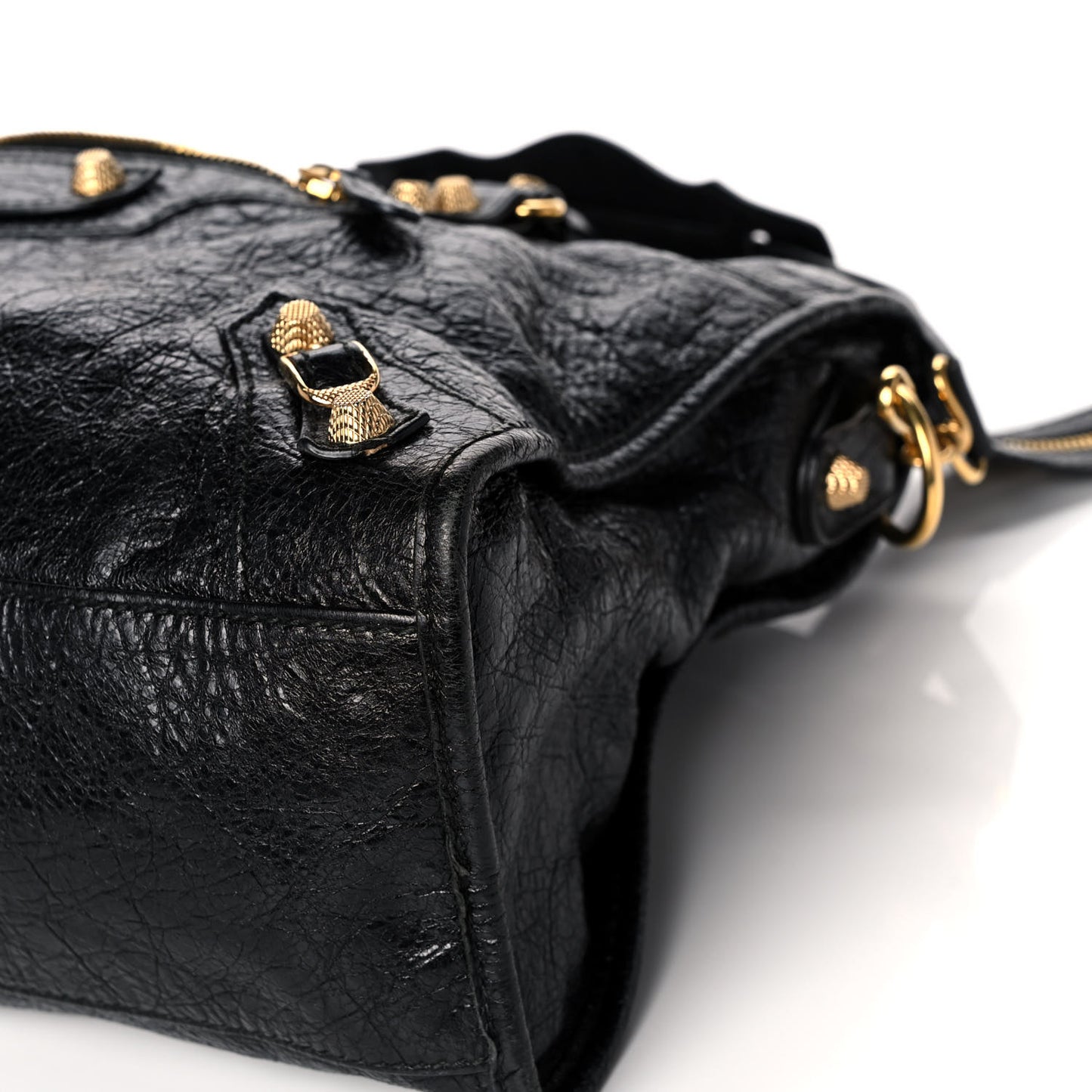 Agneau Giant 12 Gold Hardware City Black