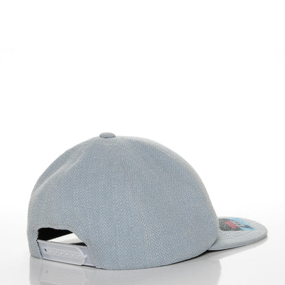 Chanel Cotton Strass Cap Hat Sky Blue 3 of 6