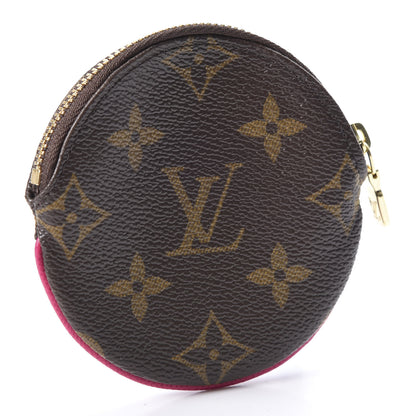 Louis Vuitton Monogram 2018 Christmas Animation Round Coin Purse 2 of 6