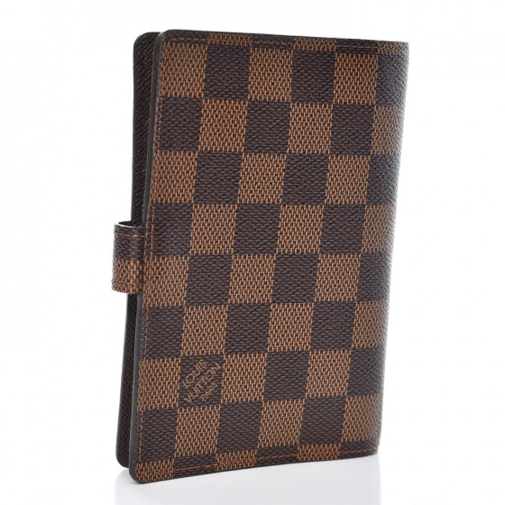 Damier Ebene Small Ring Agenda Cover
