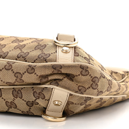 Gucci Monogram Medium Abbey D Ring Hobo Off White 10 of 15