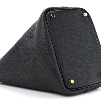 Hermes Taurillon Clemence Picotin Lock 18 PM Black 10 of 11