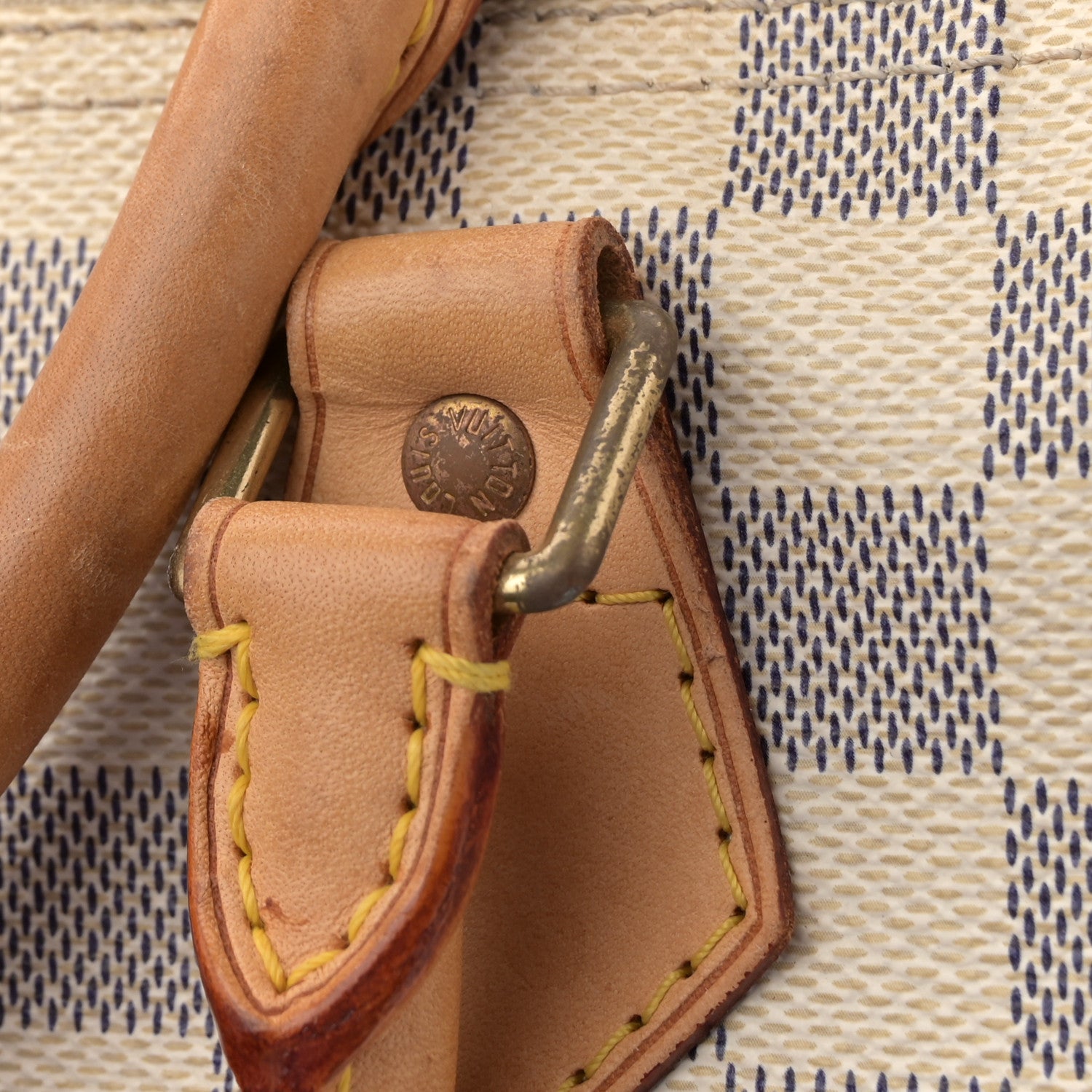 Louis Vuitton Damier Azur Speedy 30 13 of 14