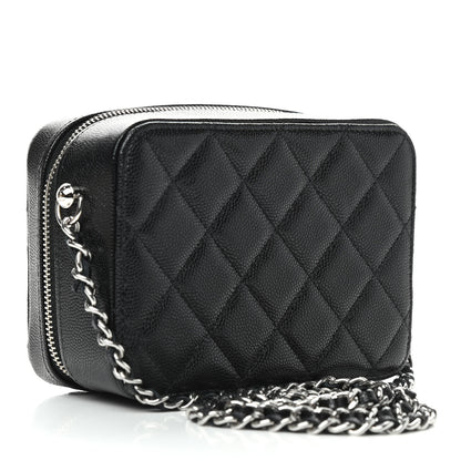 Chanel Caviar Quilted Camera Bag Black 2 of 8
