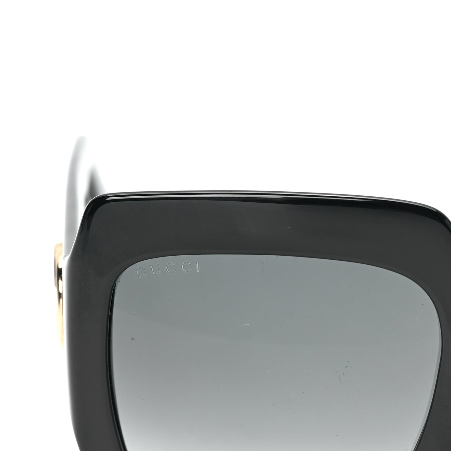 Acetate Square Frame Sunglasses GG0053S Black