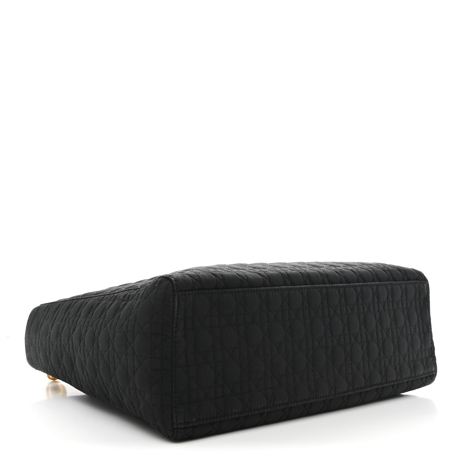 Christian Dior Nylon Cannage Large Lady Dior Black 4 of 11